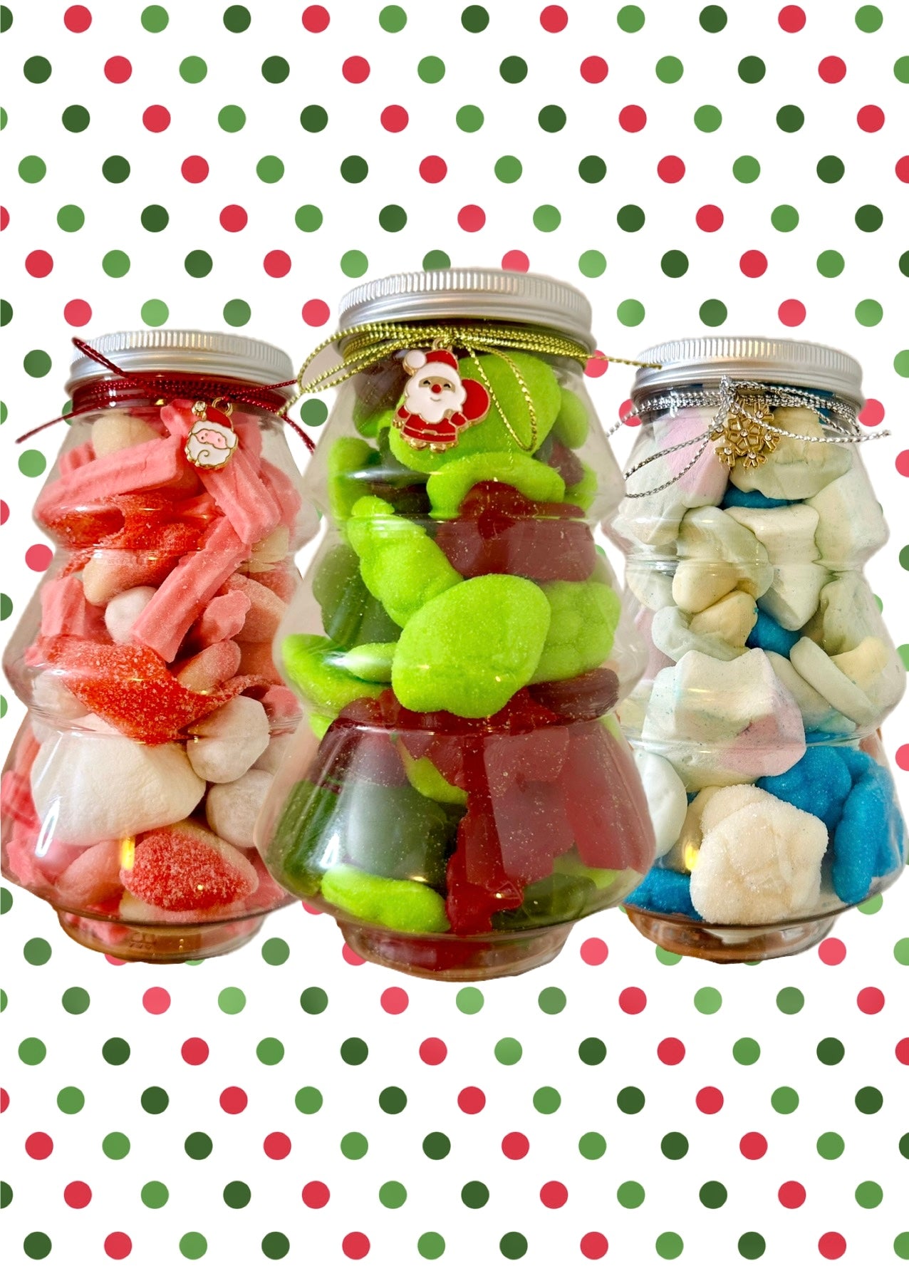 Christmas Tree Jars